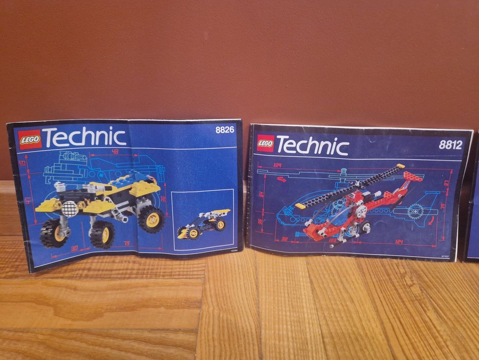 Lego technic pięć zestawów