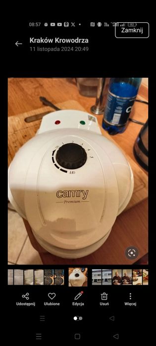 Nowa raz użyta gofrownica