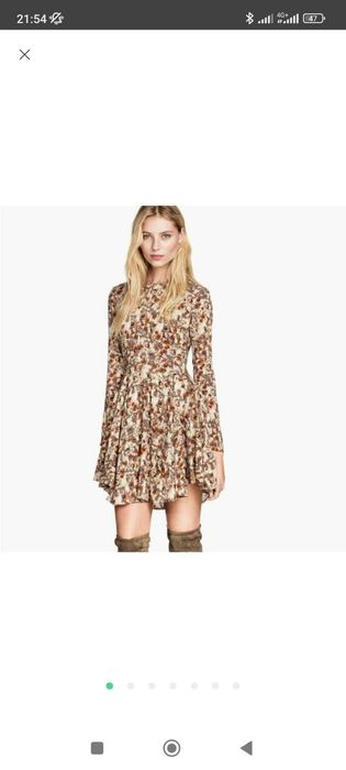 Миле плаття осінь-весна h&m xs-s