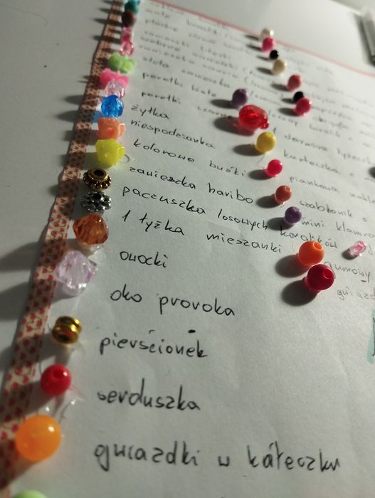 Łyżeczkowy box koralikowy!!! ŚWIETNA OKAZJA!!
