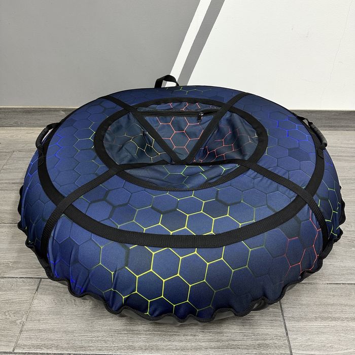 Тюбінг ватрушка 100см надувні сані таблетка для снігу