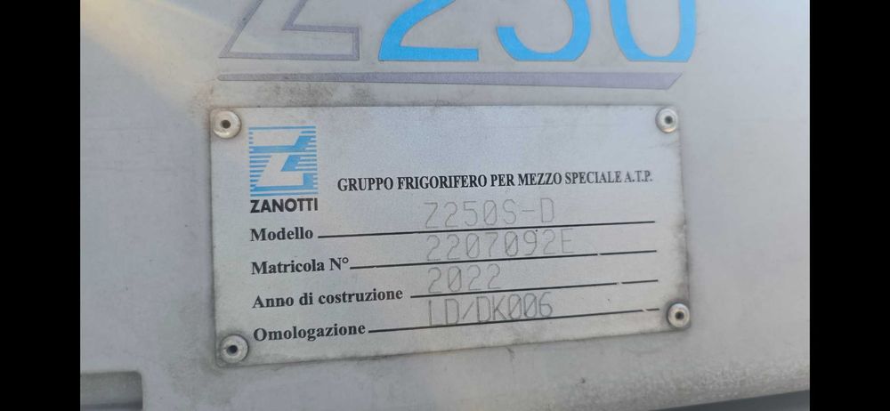 Agregat Hłodnia do busa  2023rok zanotti