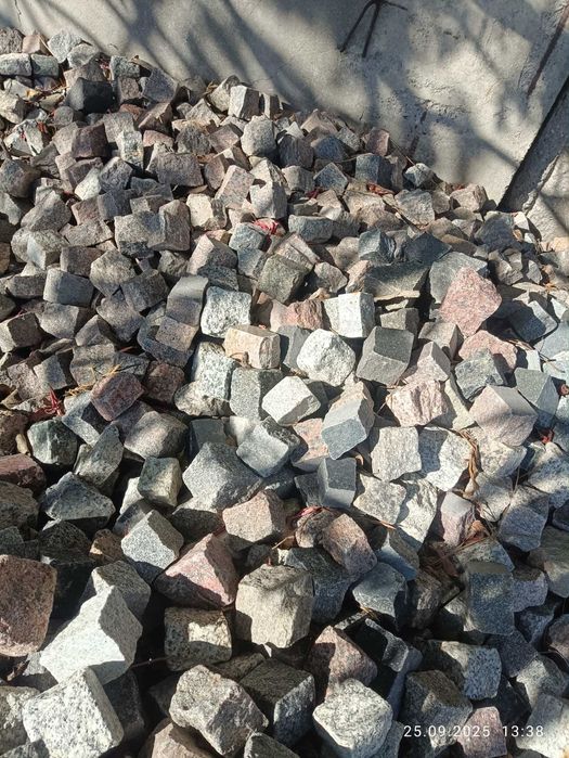 Kostka granitowa mix kolorowa rozmiar 4/6