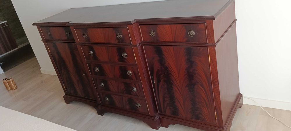 Aparador Madeira maciça estilo Inglês