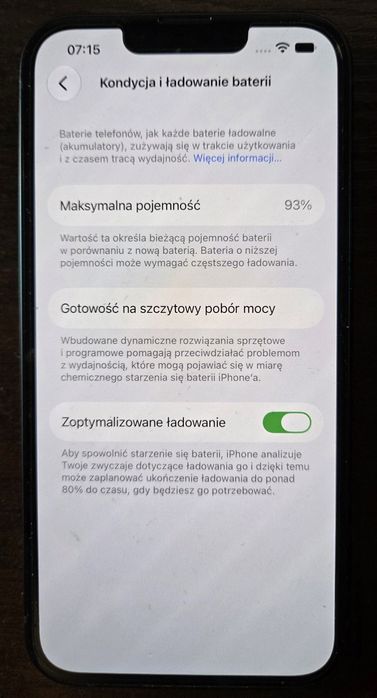 Iphone 13 128GB Midnight na Gwarancji
