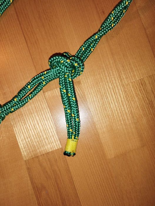 Własnoręcznie robiony halter dla konia