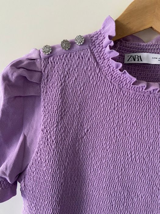 Camisola manga curta Zara