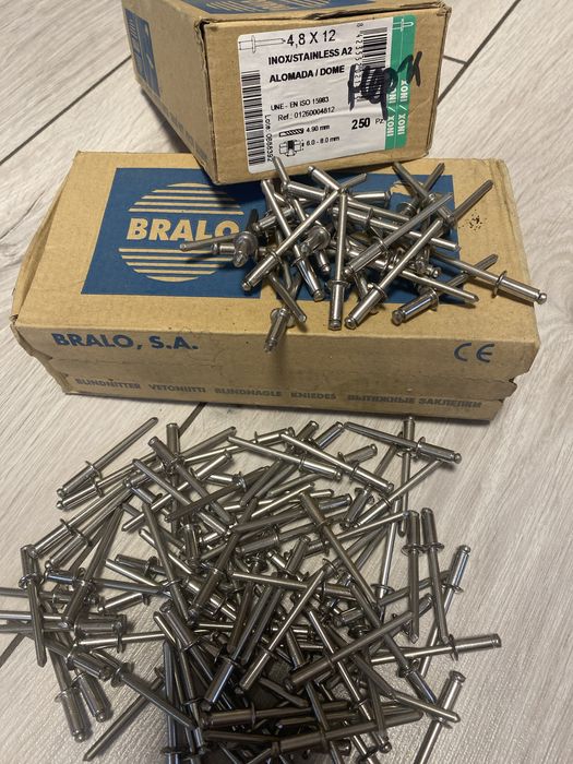 Заклепка с нержавейки + усиленные