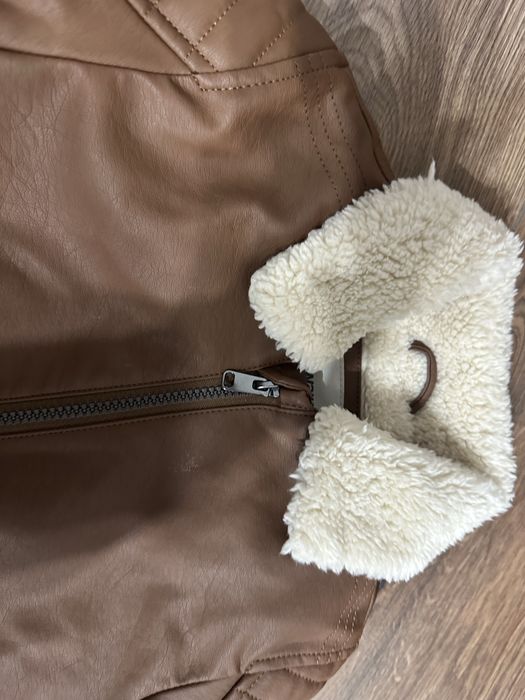 Кожанка для хлопчика. Демісезонна куртка 104р 110р