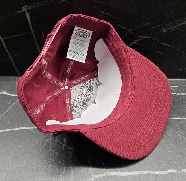 Czapka z daszkiem Von Dutch Unstr Sb Utica Bordaux