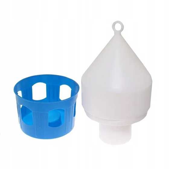 Poidło dla gołębia ptaków kury karmnik 5L podwieszany stojący