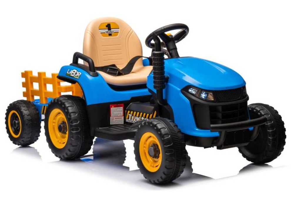 Traktor Ciągnik na Akumulator BBH-030 z przyczepką Auto Pojazd