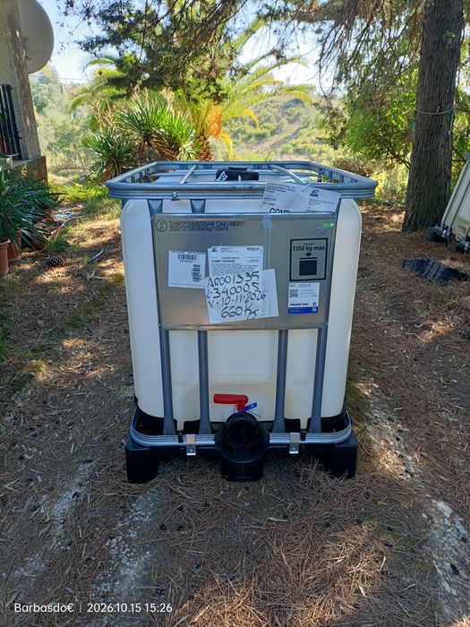 IBC 600 Litros Depósito Alimentar