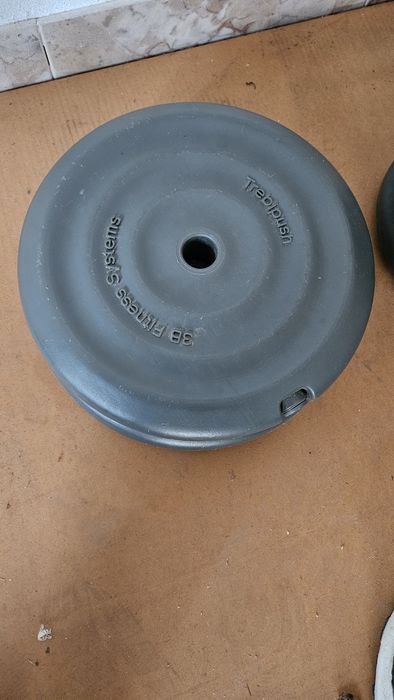 Discos de plástico para treino