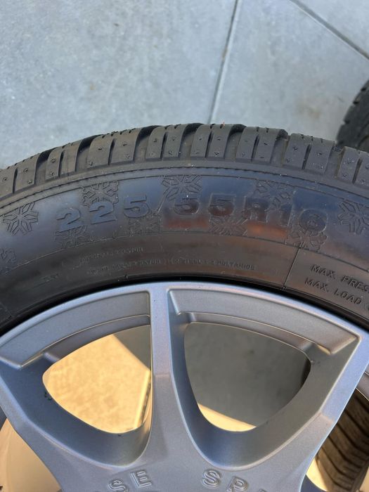 felgi BMW speedline corse sl2 7jx16h2 z oponami dunlop