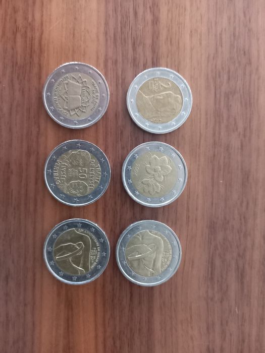 Moedas valiosas de 2€