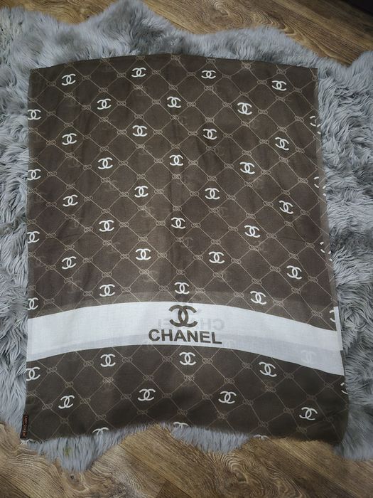 новий шикарний шарф палантин Chanel Шоколад