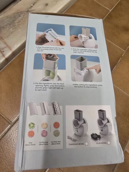 Maquina para picar ralar legumes