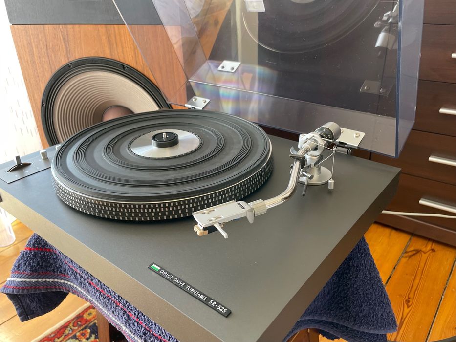 Sansui SR-525 / SHURE Gramofon + Przegląd 70s '' Vintage ''