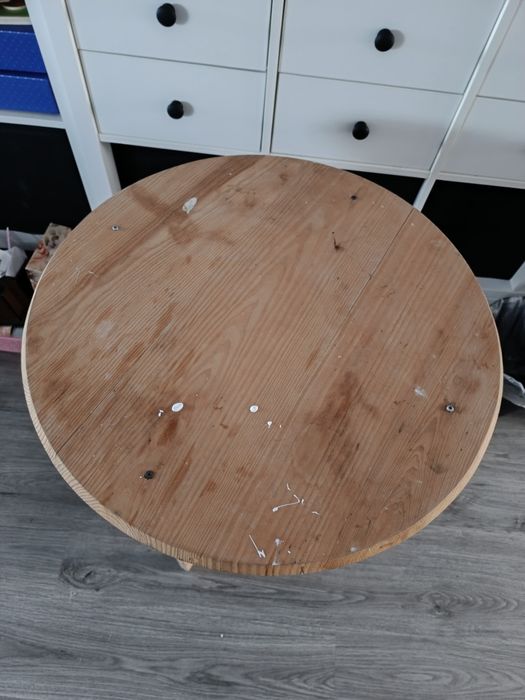 Camilha / Mesa de apoio em madeira