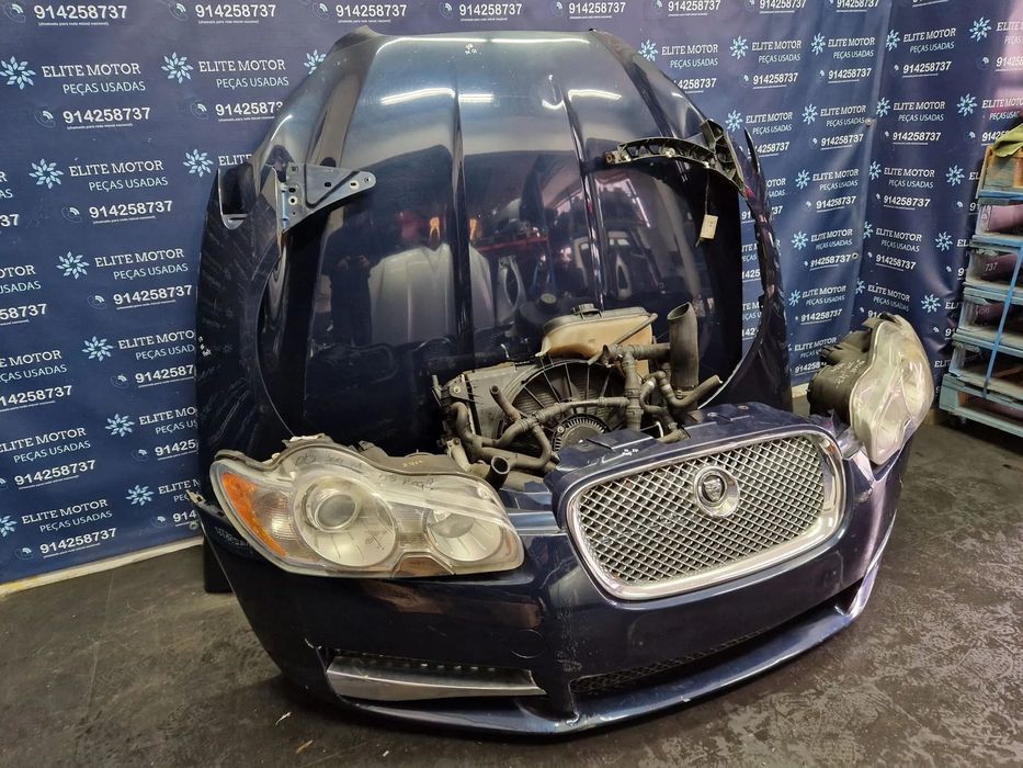 Frente completa usada JAGUAR XF X250 2.7D parachoques guardalamas