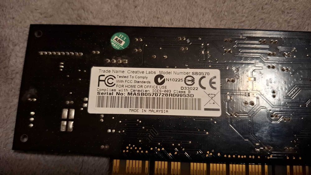 Sound blaster audigy Se karta dzwiękowa
