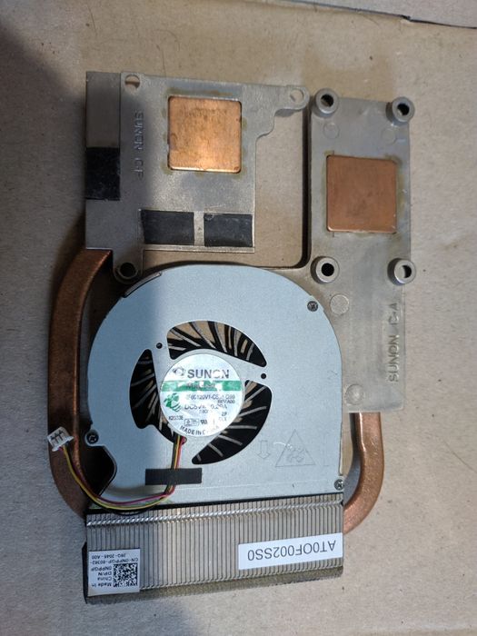 Системы охлаждения ноутбуков б/у