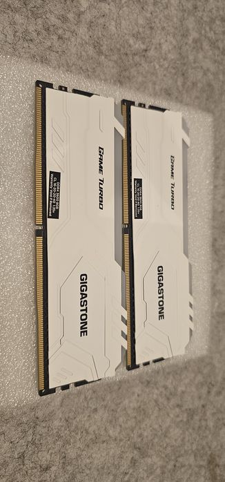 Gigastone Game Turbo RGB 16gb (2x8gb) ddr4 3600MHz CL16 | Novo