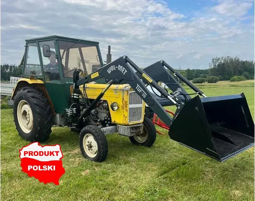 PROMOCJA-Ładowacz czołowy WOLMET 2B euro ramka-DOSTAWA pod adres-MONTAŻ tur T25 c330 tur c360 RATY tur ursus tur zetor 5011 ZETOR 7011