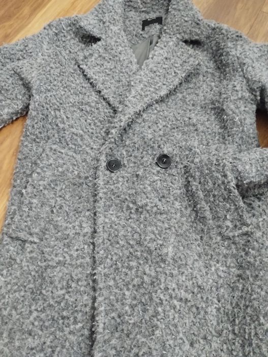 Płaszcz kurtka baranek Bershka XS