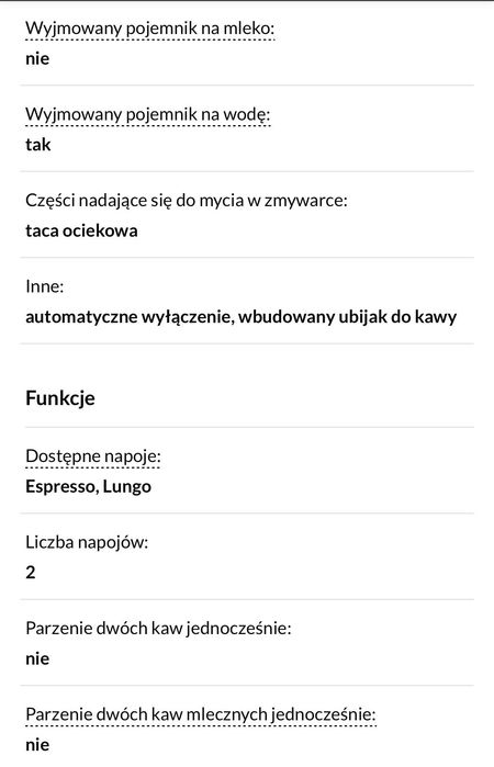 Philips baristina espresso