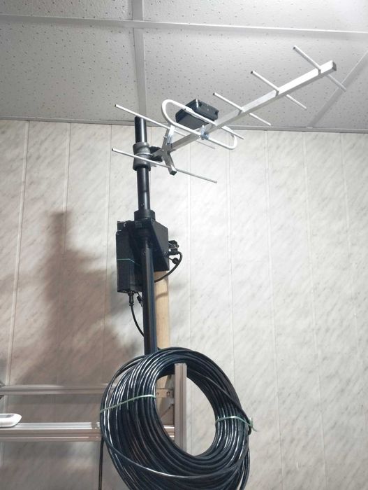 1-осевой поворотный механизм для антенн усилителей фпв fpv дронов бпла