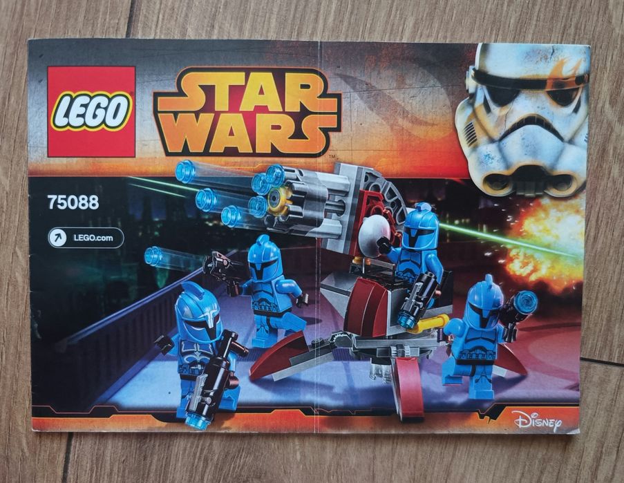 Instrukcja LEGO Star Wars 75088 Komandosi Senatu książeczka do klocków