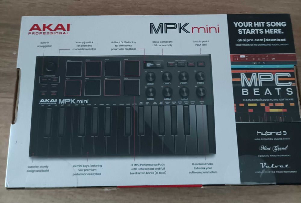Akai Professional MPK Mini – Controlador MIDI