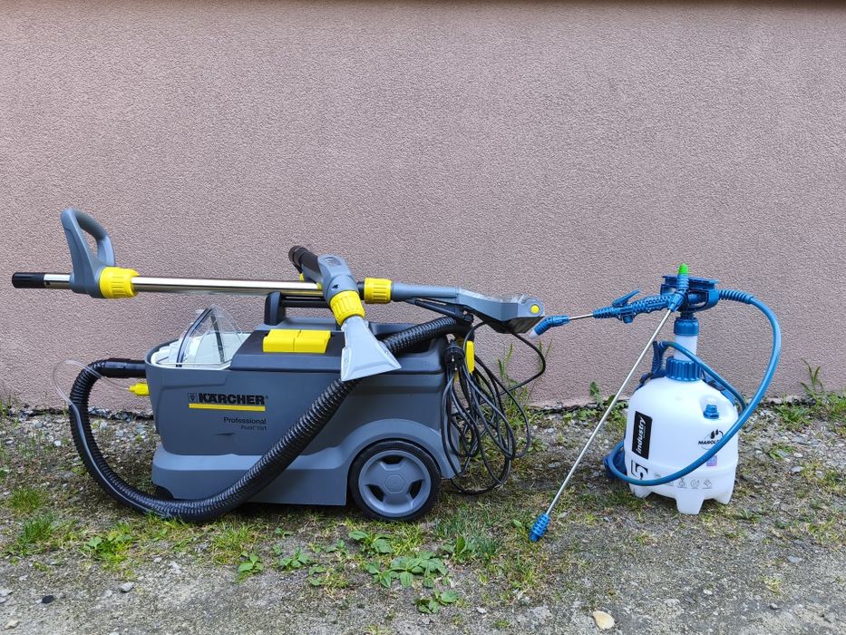 WYNAJEM Odkurzacz Piorący Karcher Puzzi 10/1 + Opryskiwacz Marolex | NOWY