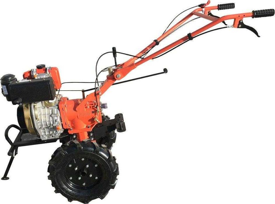 Мотоблок Зубр HT-105 Плюс (6 к.с.) дизель! фреза 105 см!