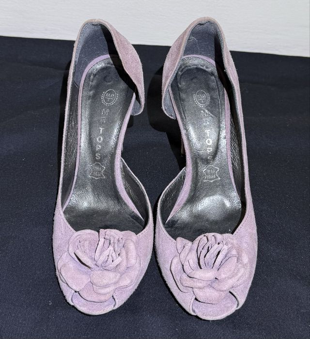 Туфлі з натуральної замші 35р