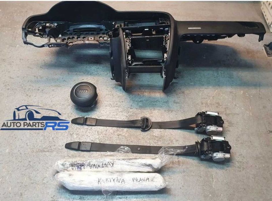 Kit de airbags, cintos de seguranca e tablier para Audi A5 8T0