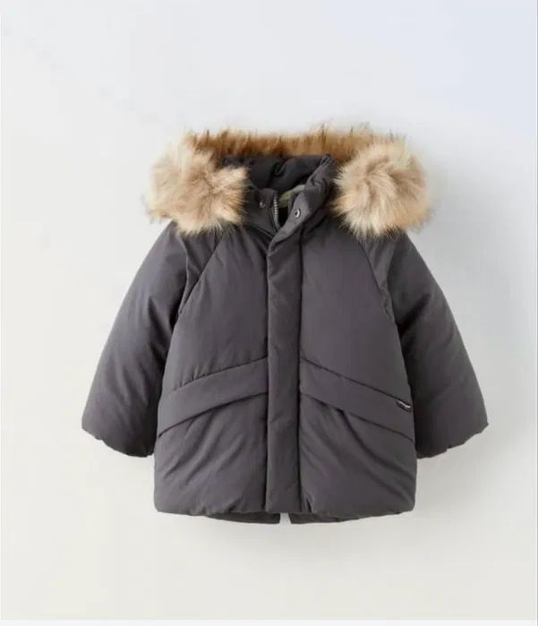 Зимняя Куртка Zara , 2-3 года , 98 см