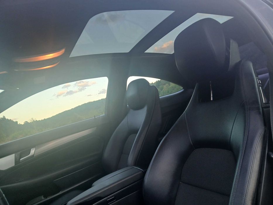 Mercedes-Benz Klasa C Coupe Dach Panorama