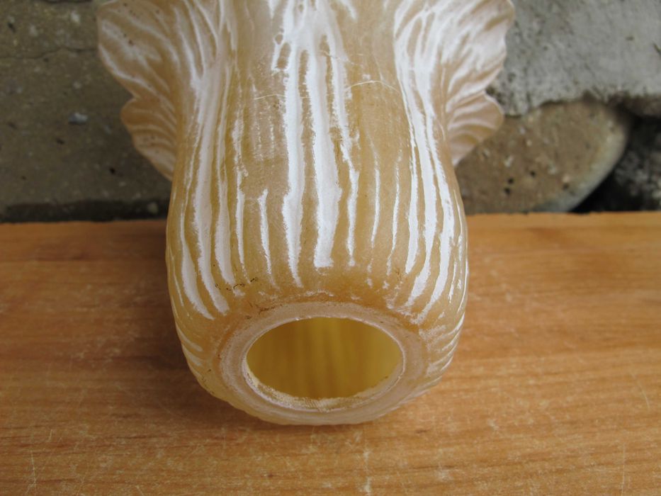 Duży Szklany klosz do żyrandoli_ kinkietu_KWIATEK_E 14