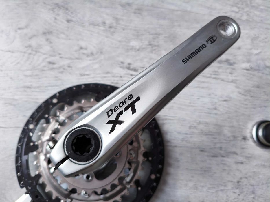 Korba Shimano Deore XT FC-M771-K 170mm | 48/36/26T | Stan Idealny