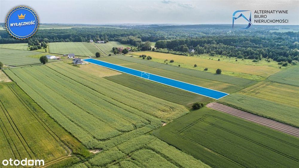 Atrakcyjna działka budowlano-rolna w Żabiej Woli