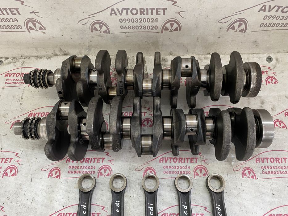 Колінвал Mercedes 2.7cdi(OM612)