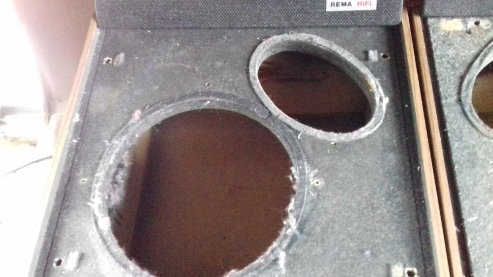 Rema HiFi 40 W  - skrzynie i maskownice