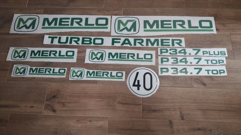 Naklejki merlo P34.7 top