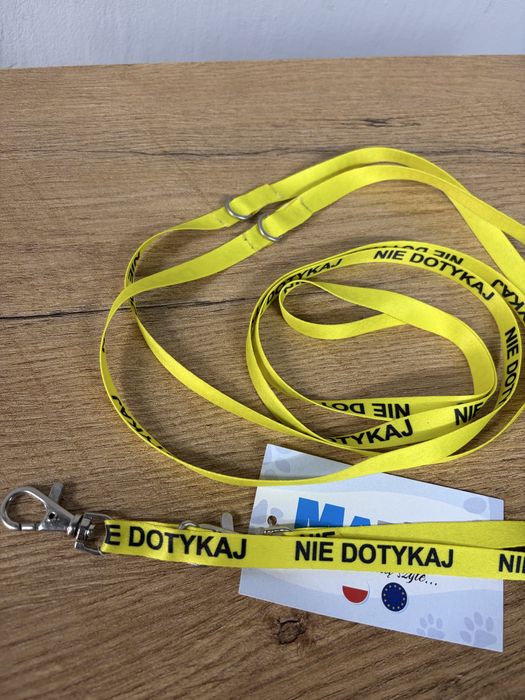 Smycz dla psa lub kota NIE DOTYKAJ