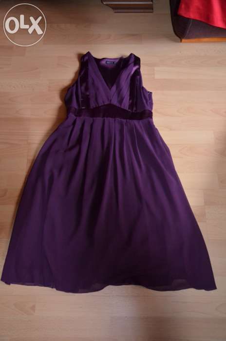 Purpurowa sukienka Mohito r.38