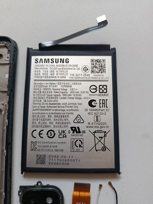 Samsung A22. 5g запчастини