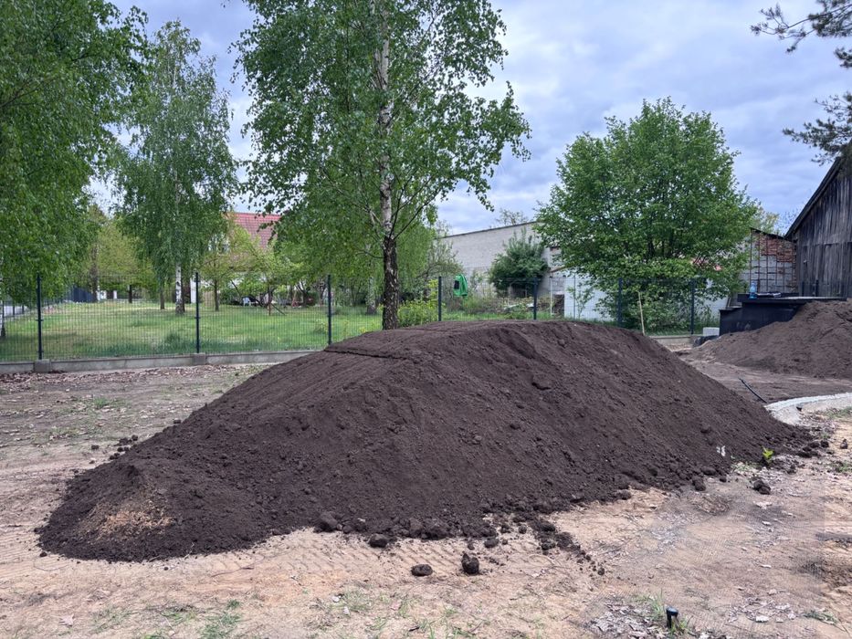 Ziemia ogrodnicza, przesiewana, czarnoziem dostawa